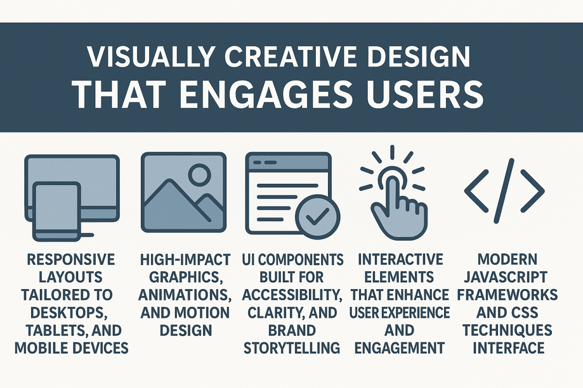 Visually Creative Design That Engages Users